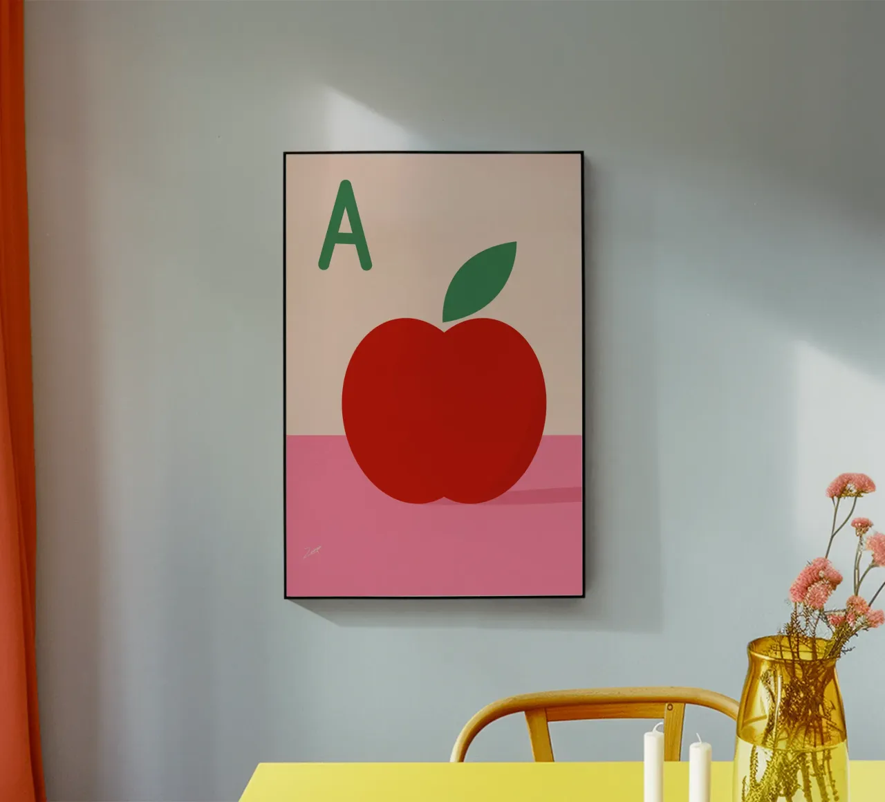 A come Apple plexiglass da zeriayam arts