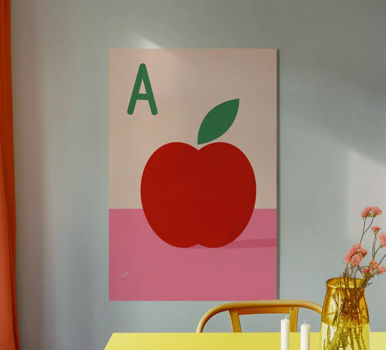 A come Apple plexiglass da zeriayam arts