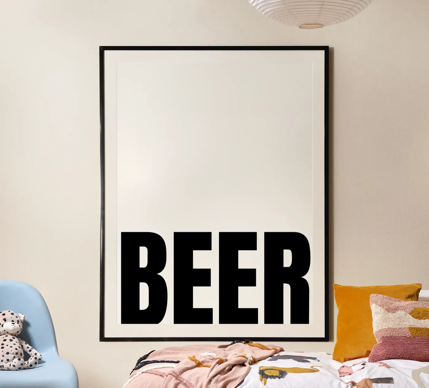 Beer poster by Made in Bavaria