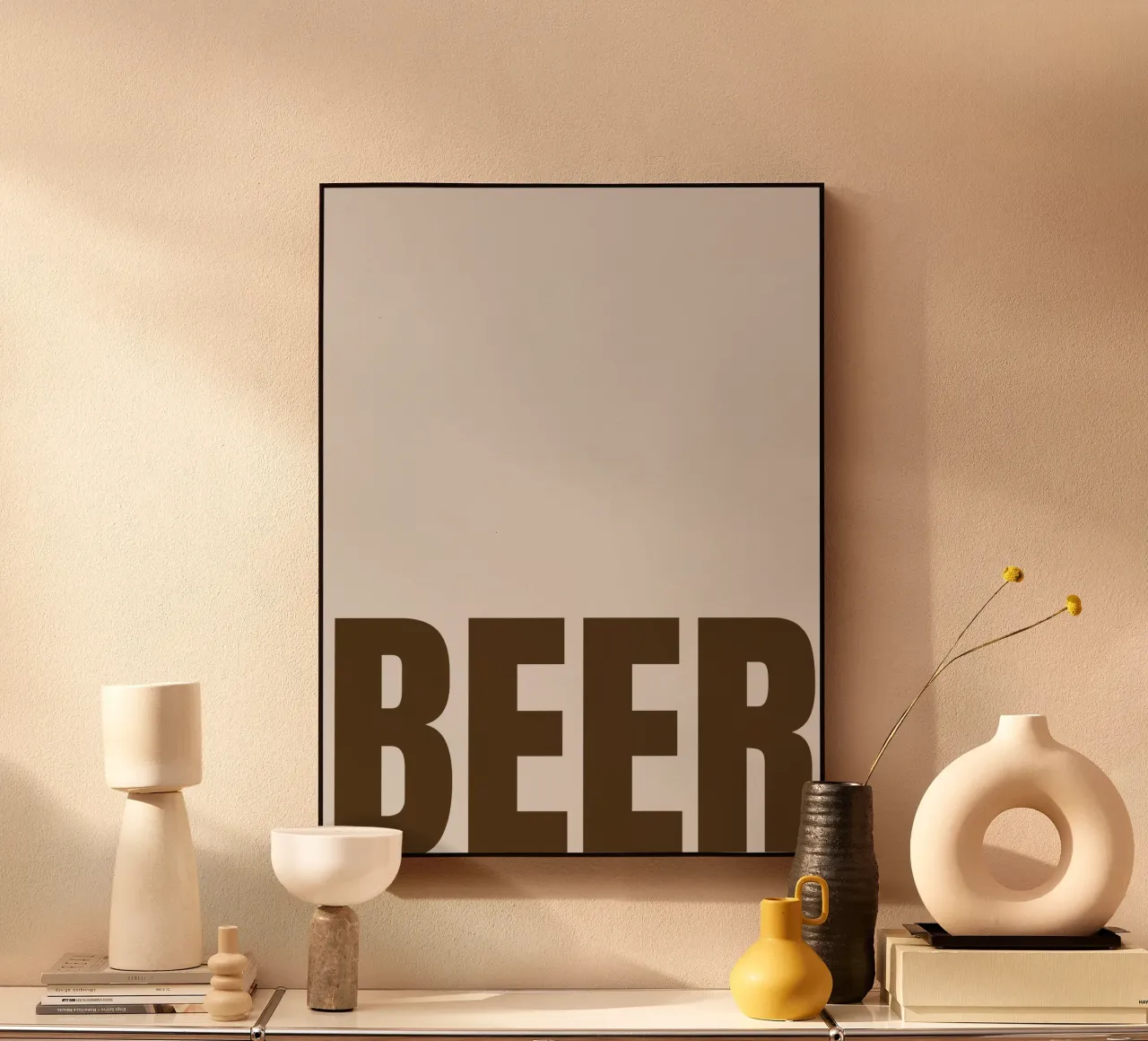 Beer Acryl-Glas von Made in Bavaria