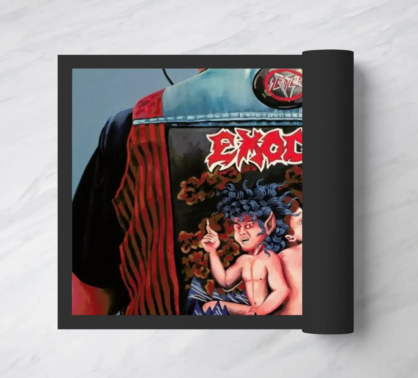 Hellveste 2 Fußmatte von Jérôme Romain