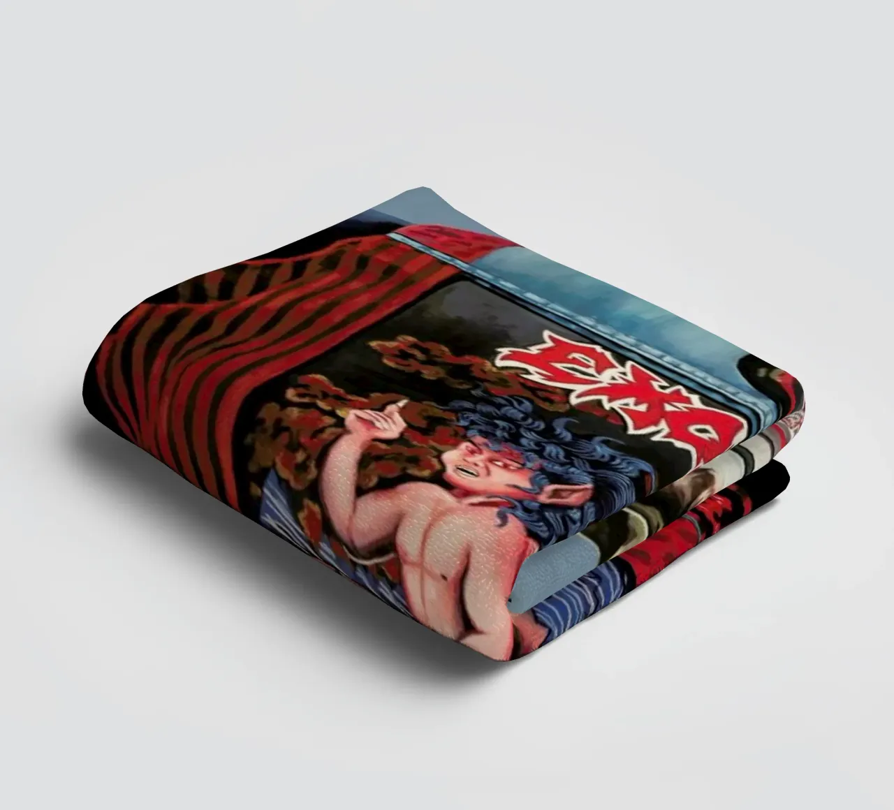 Hellveste 2 towel by Jérôme Romain