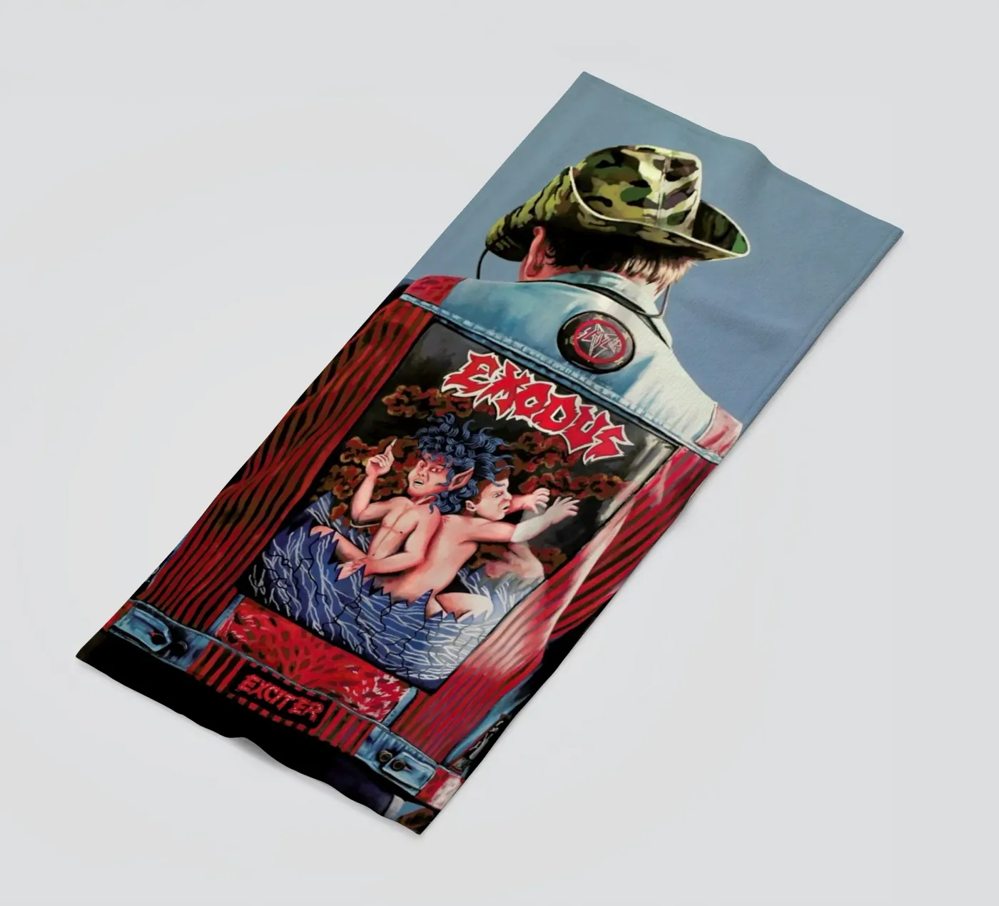 Hellveste 2 Strandtuch von Jérôme Romain