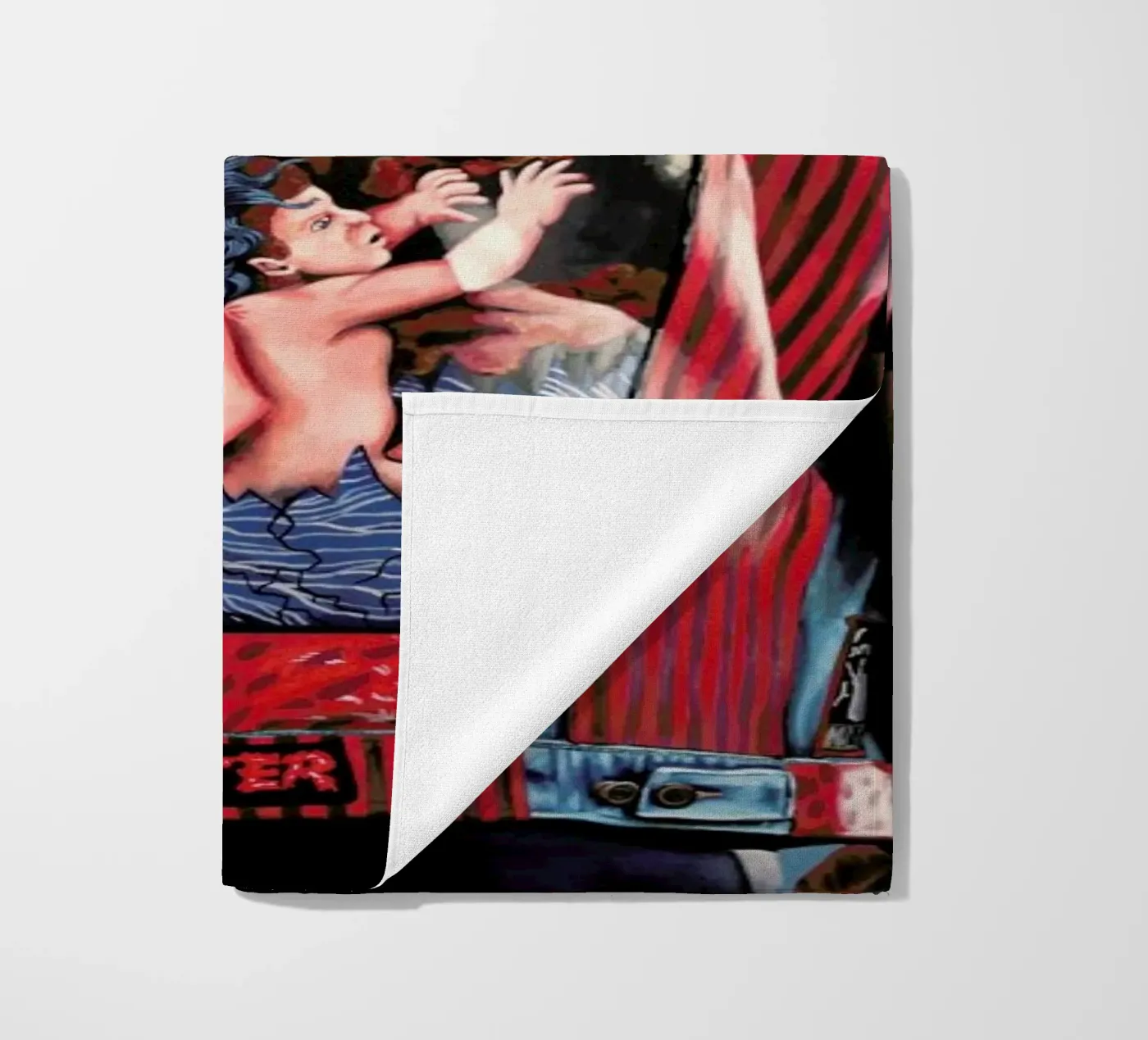 Hellveste 2 Strandtuch von Jérôme Romain