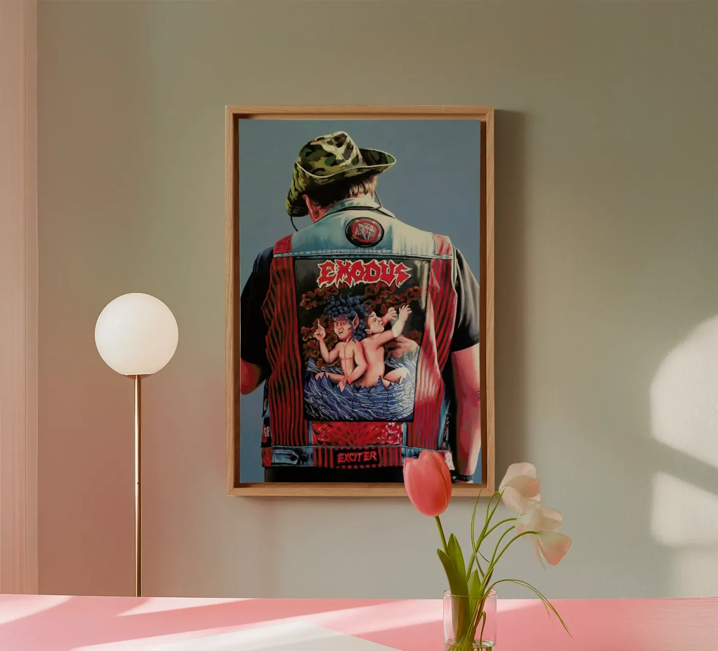 Hellveste 2 Leinwand von Jérôme Romain