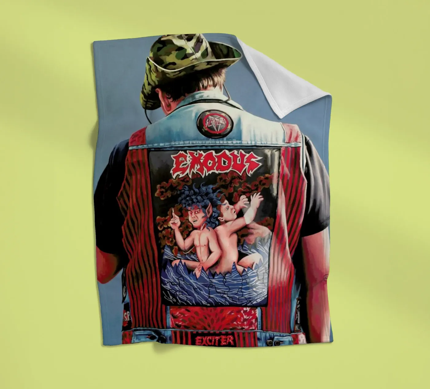 Hellveste 2 coperta in pile da Jérôme Romain