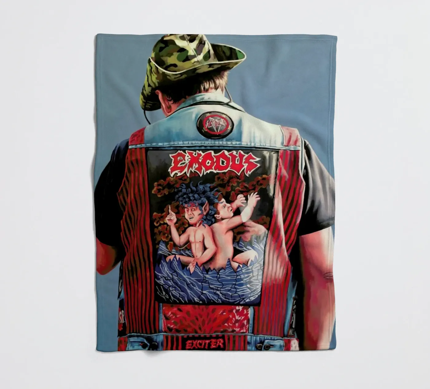 Hellveste 2 coperta in pile da Jérôme Romain