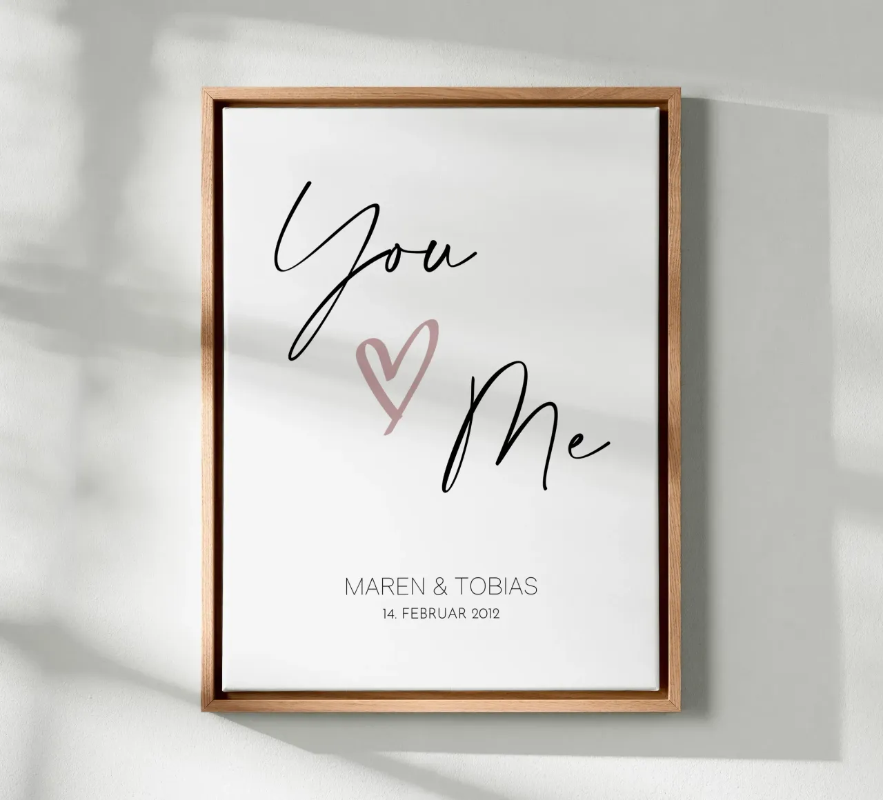 You & Me tela da artographieHome