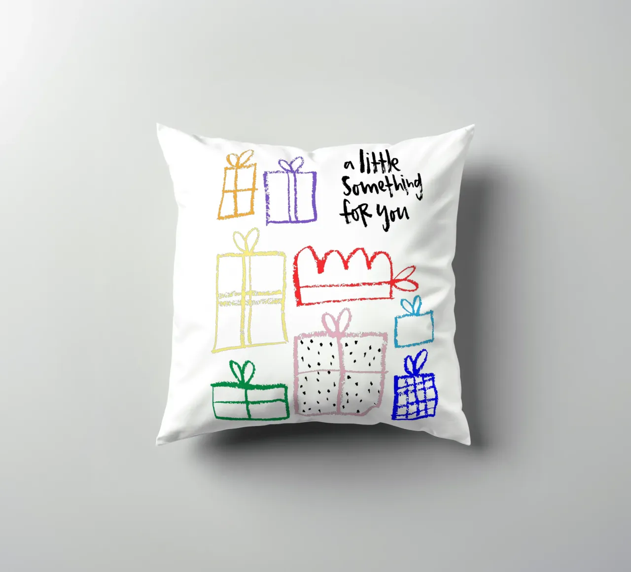 A little something cuscino da Brushmeetspaper