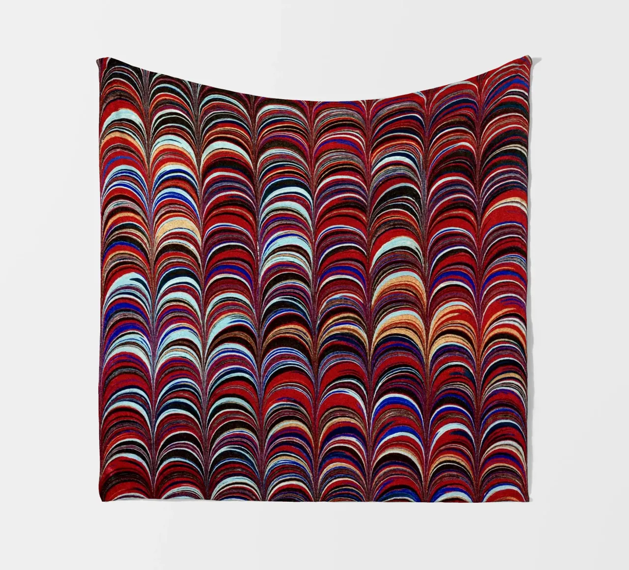 Abstract Arcs Pattern fleecedeken van apoloprints