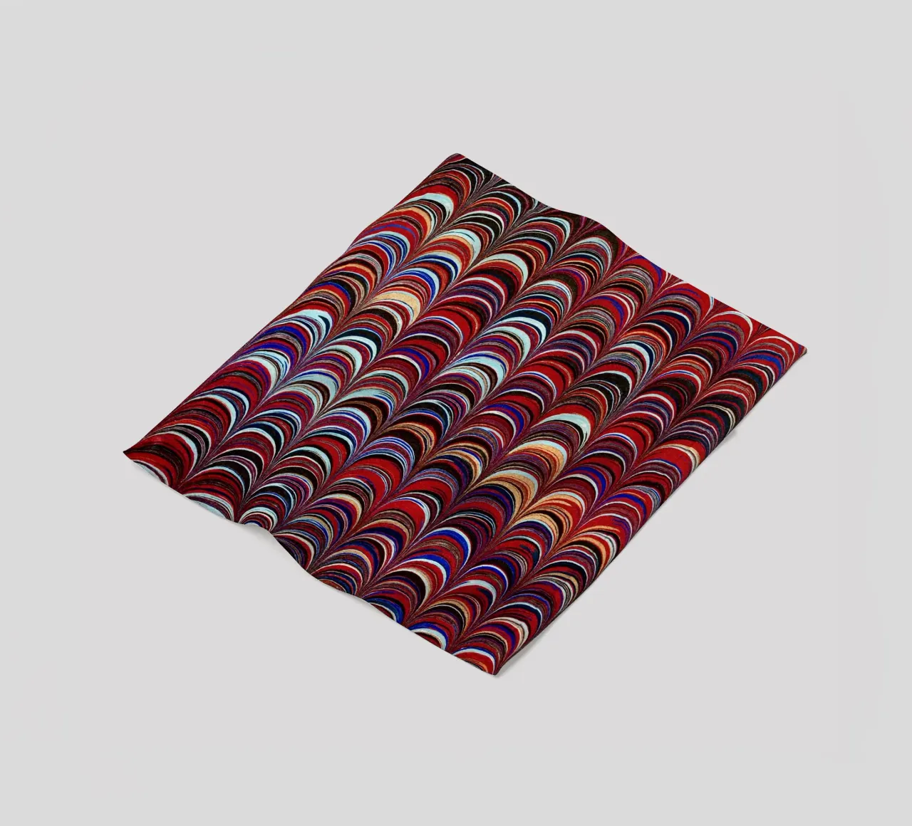 Abstract Arcs Pattern fleecedeken van apoloprints