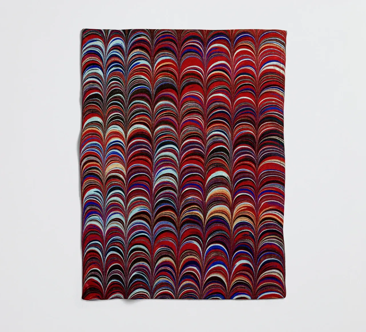 Abstract Arcs Pattern fleecedeken van apoloprints