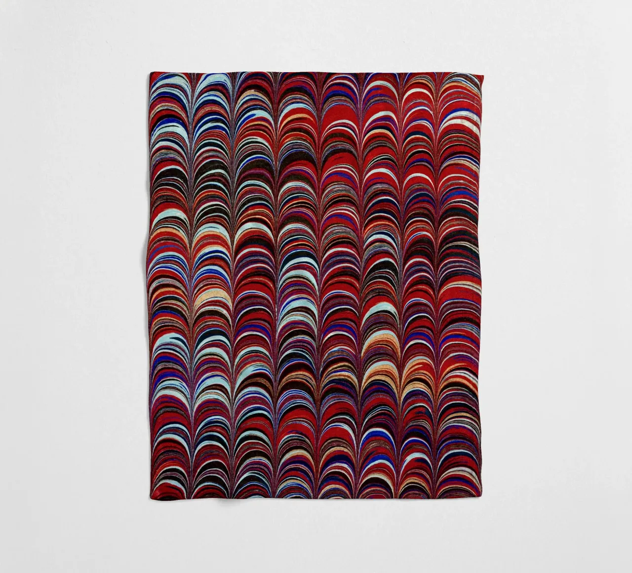 Abstract Arcs Pattern fleecedeken van apoloprints