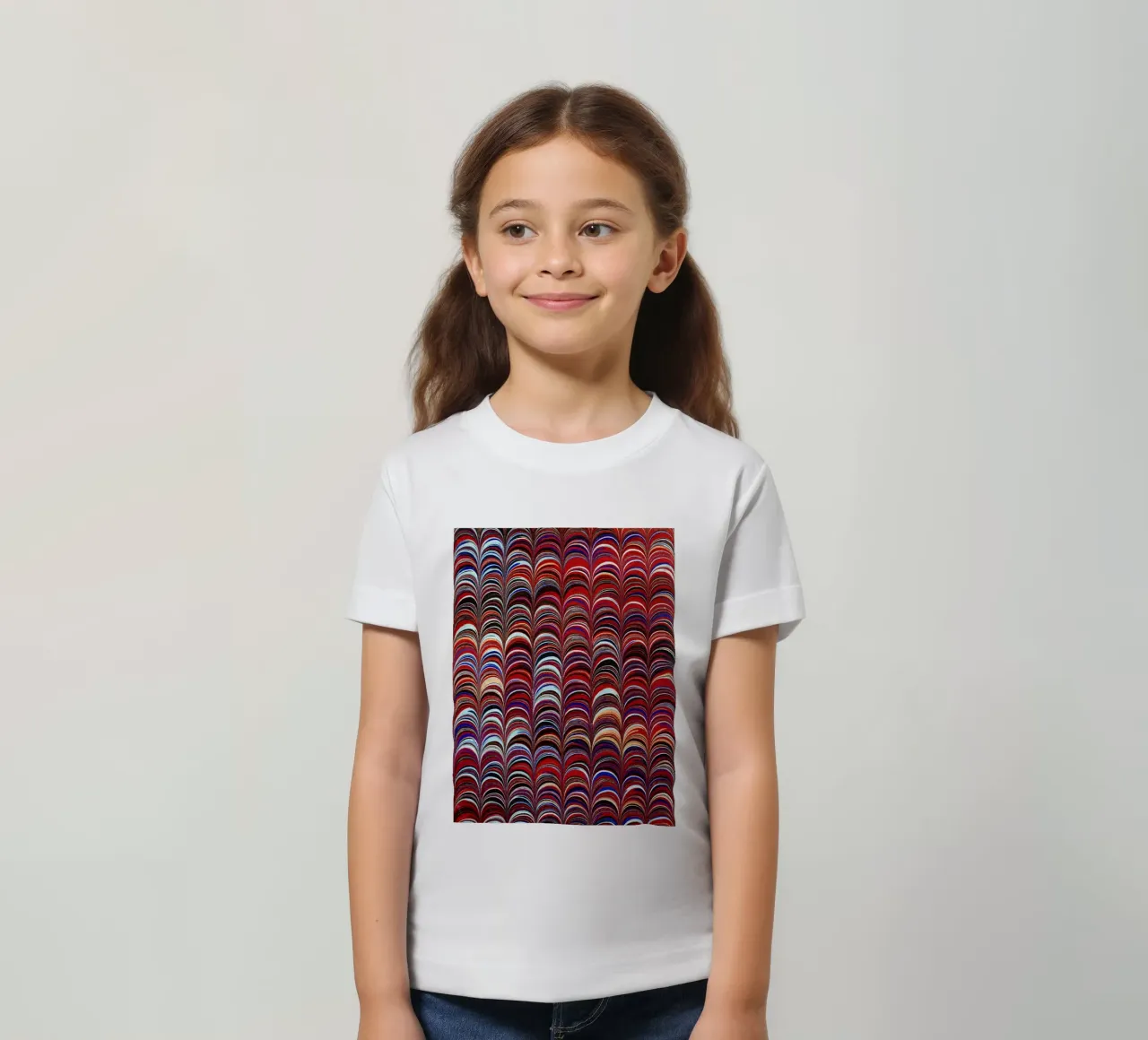 Abstract Arcs Pattern t-shirt bambini da apoloprints