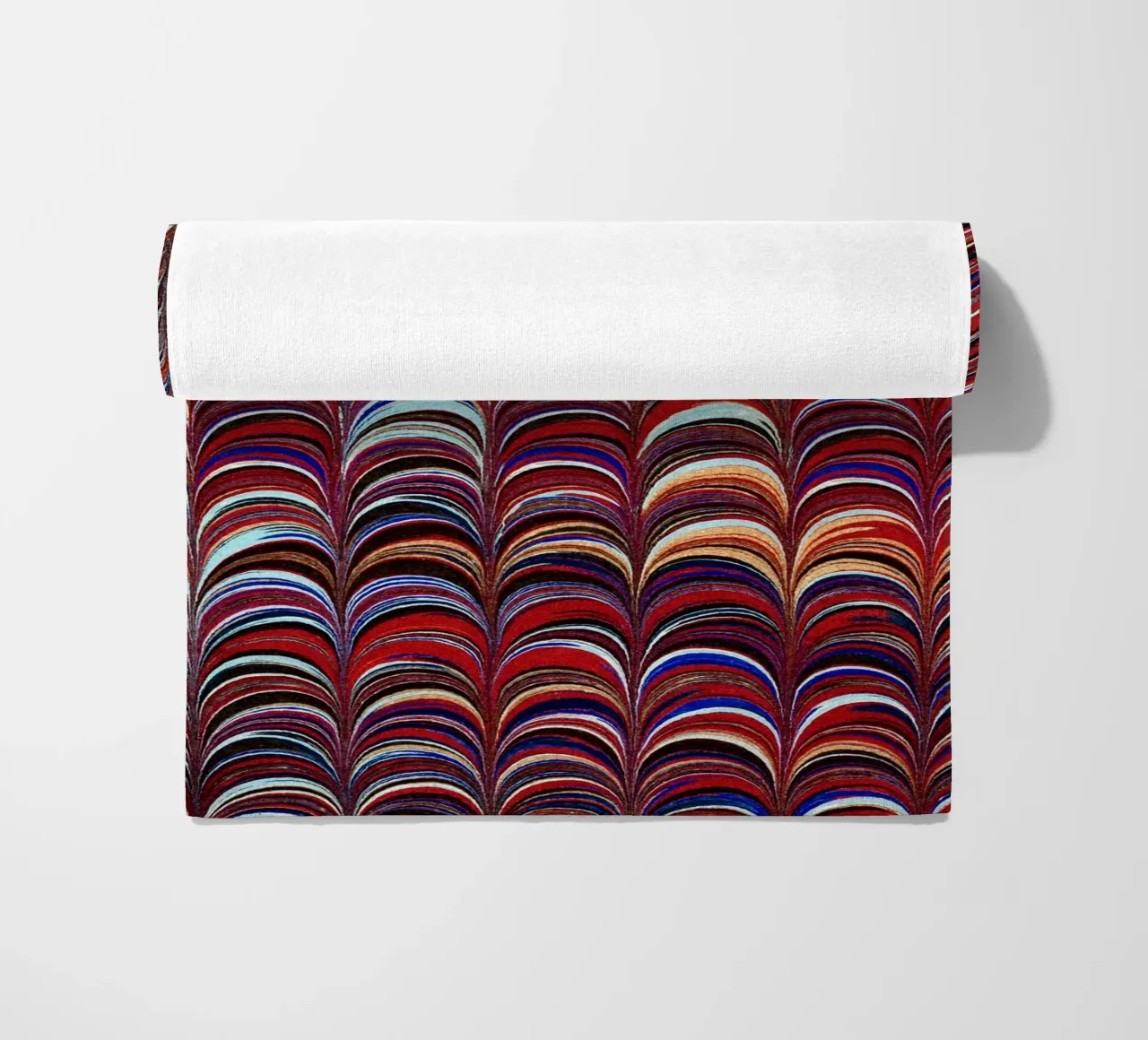 Abstract Arcs Pattern telo mare da apoloprints
