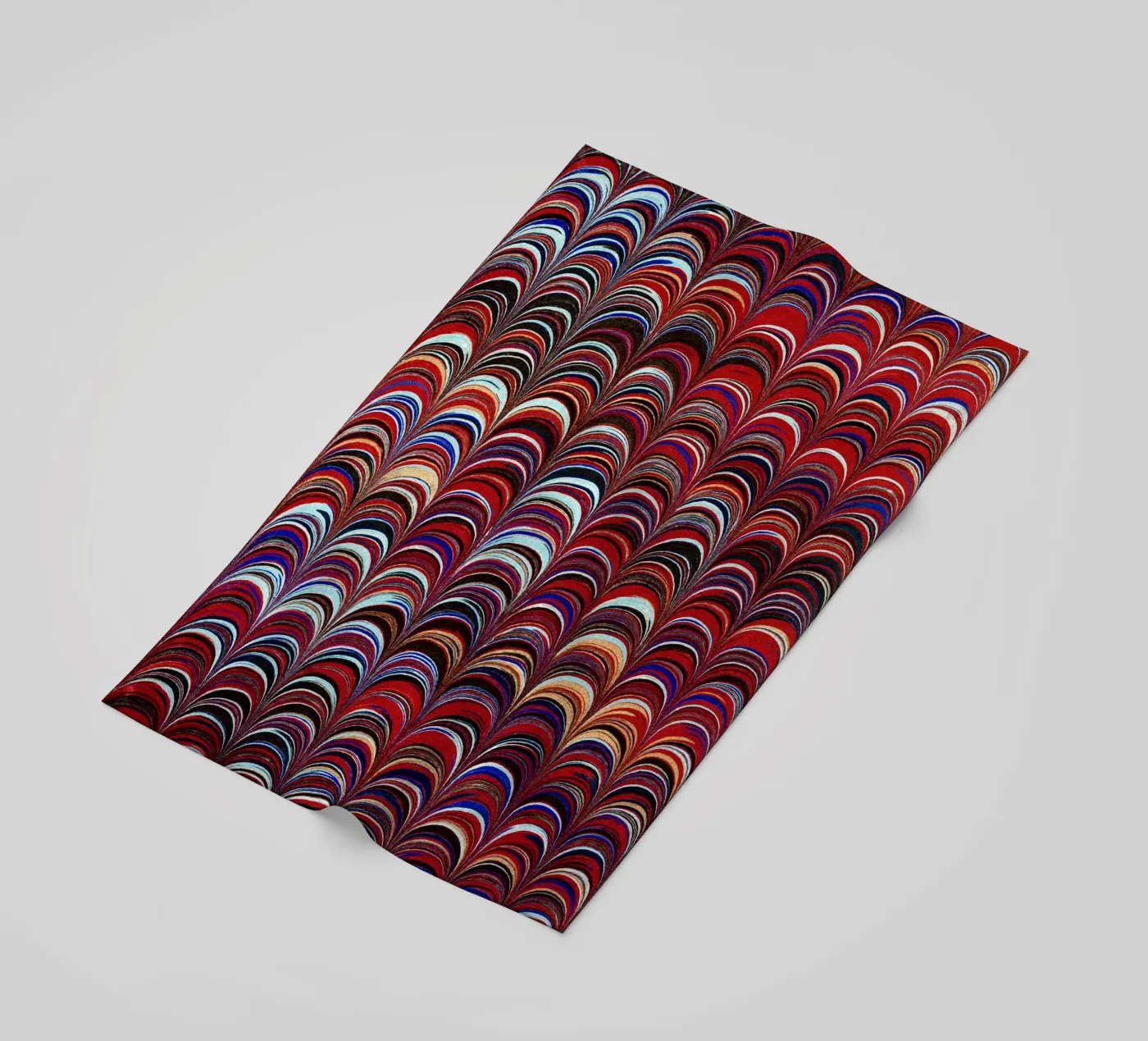 Abstract Arcs Pattern strandhanddoek van Apolo Prints