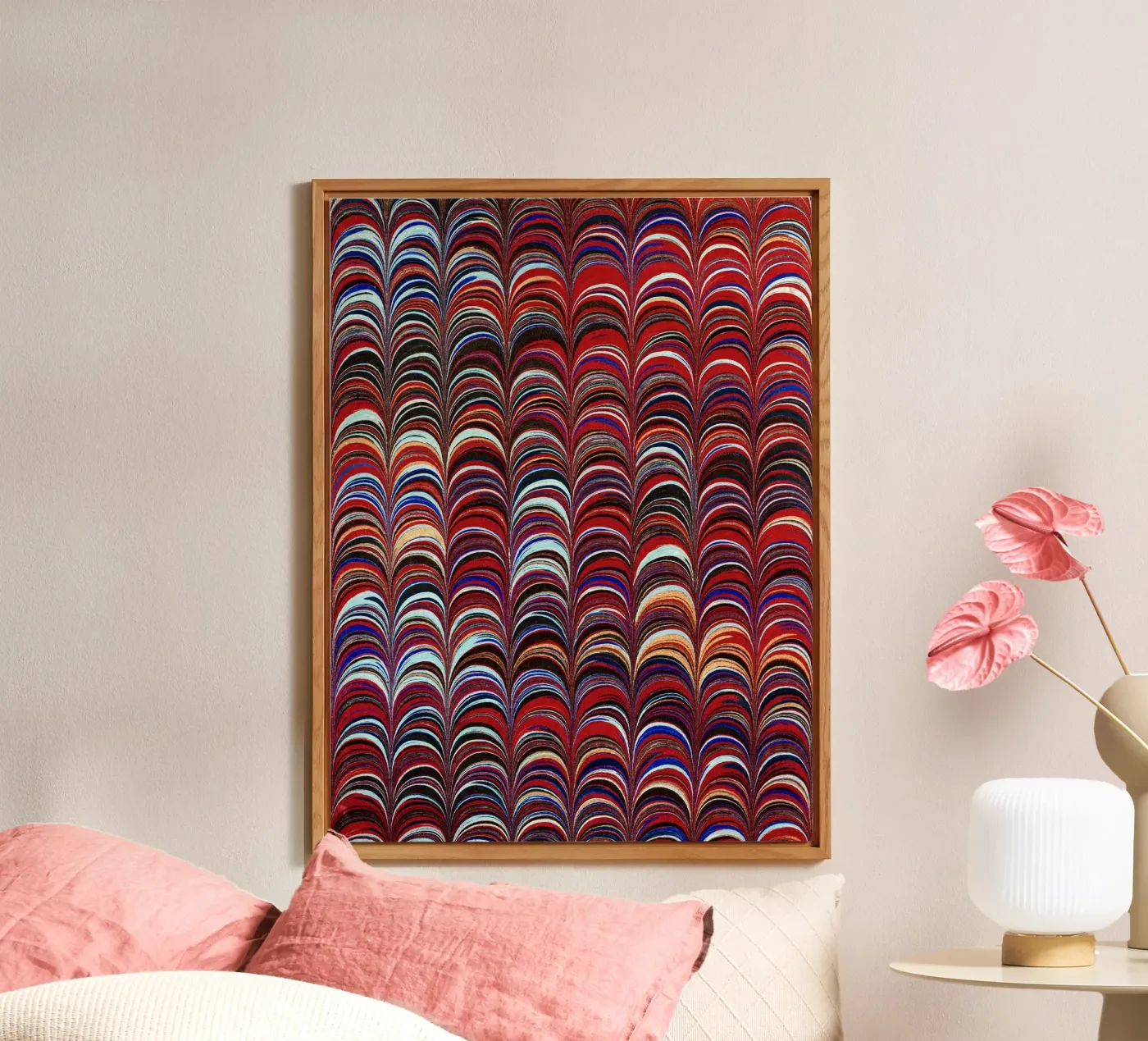 Abstract Arcs Pattern alluminio dibond da Apolo Prints