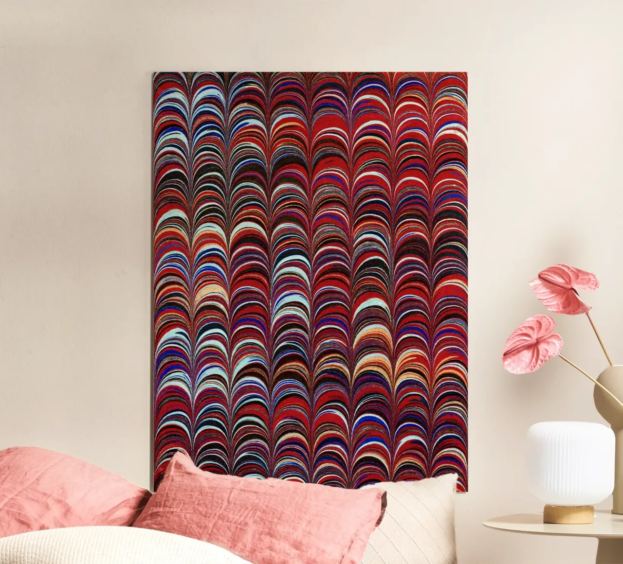 Abstract Arcs Pattern poster van apoloprints
