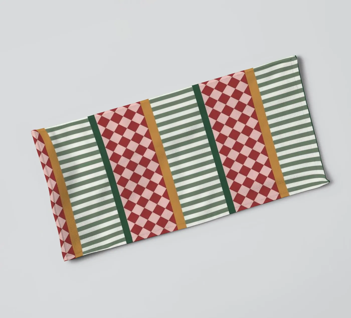 Circus Pattern No 01 towel by treechild