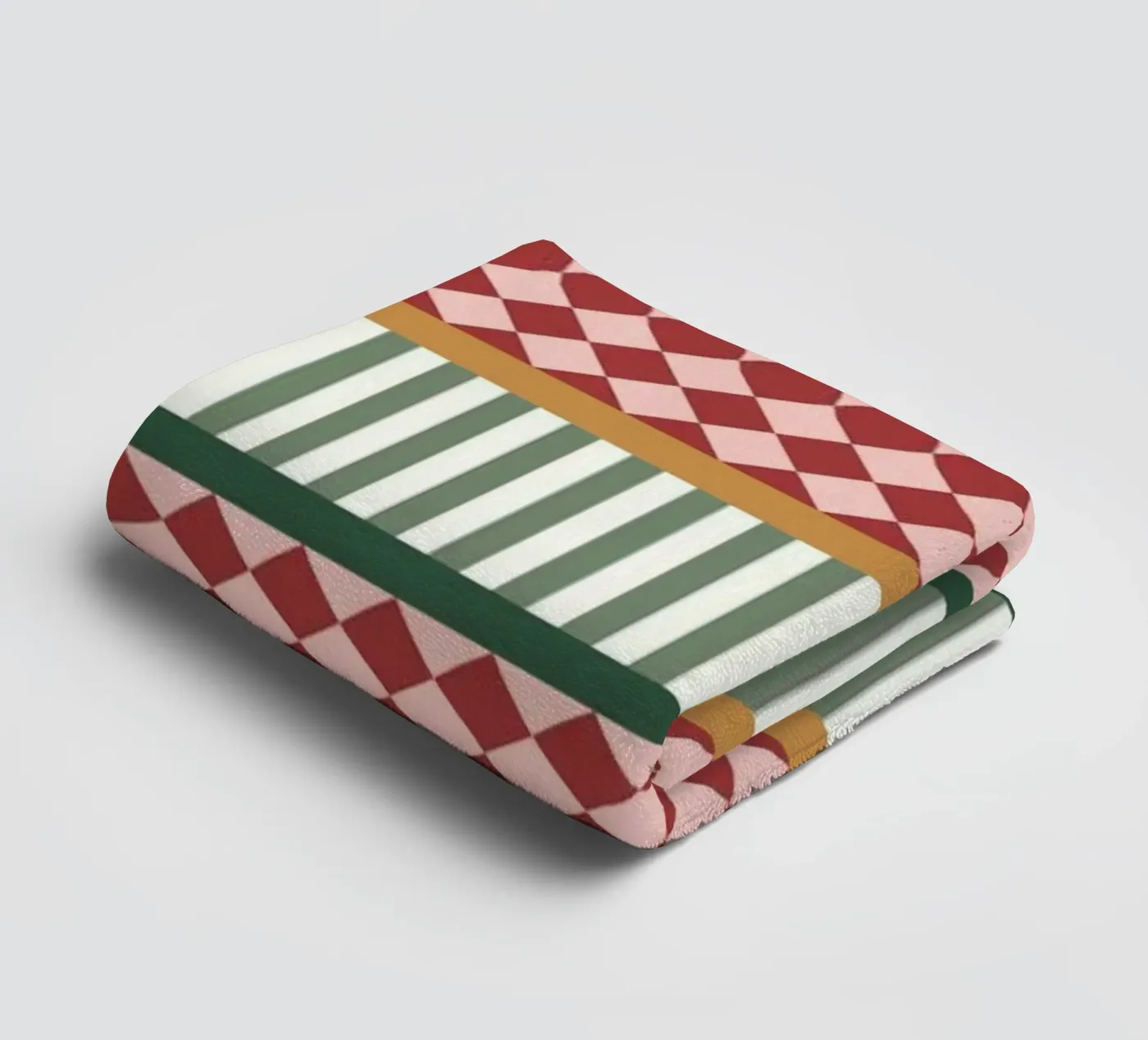 Circus Pattern No 01 towel by treechild