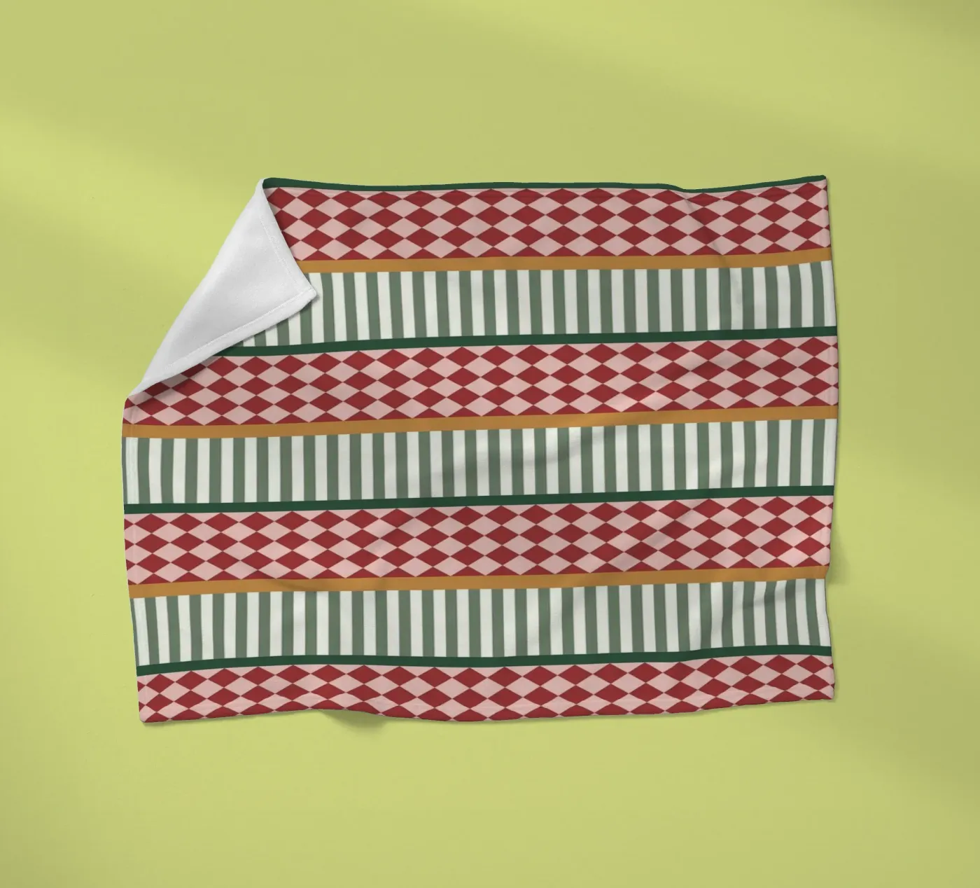 Circus Pattern No 01 Fleecedecke von treechild
