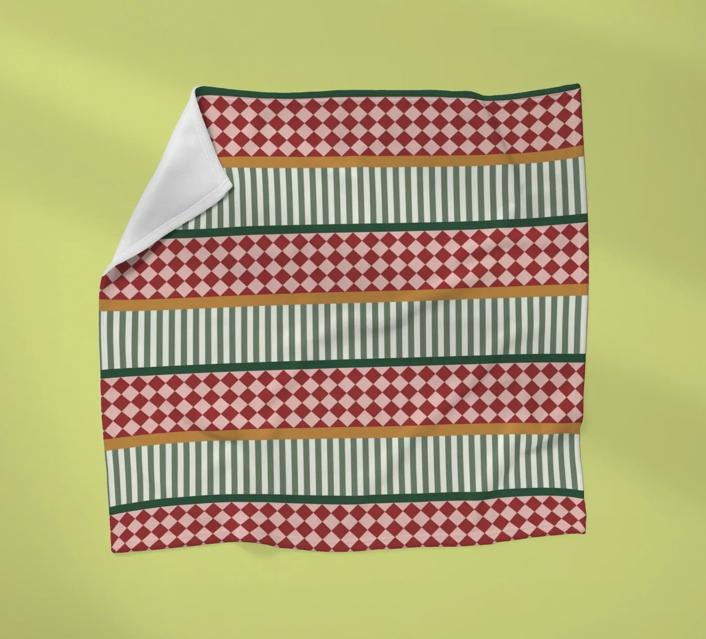 Circus Pattern No 01 Fleecedecke von treechild