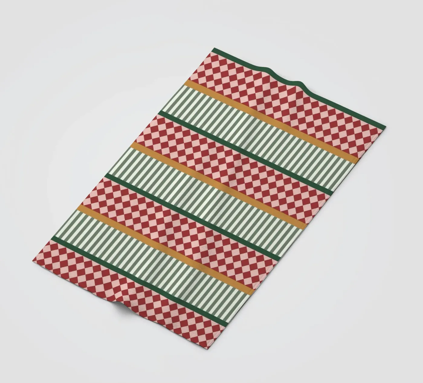 Circus Pattern No 01 Fleecedecke von treechild