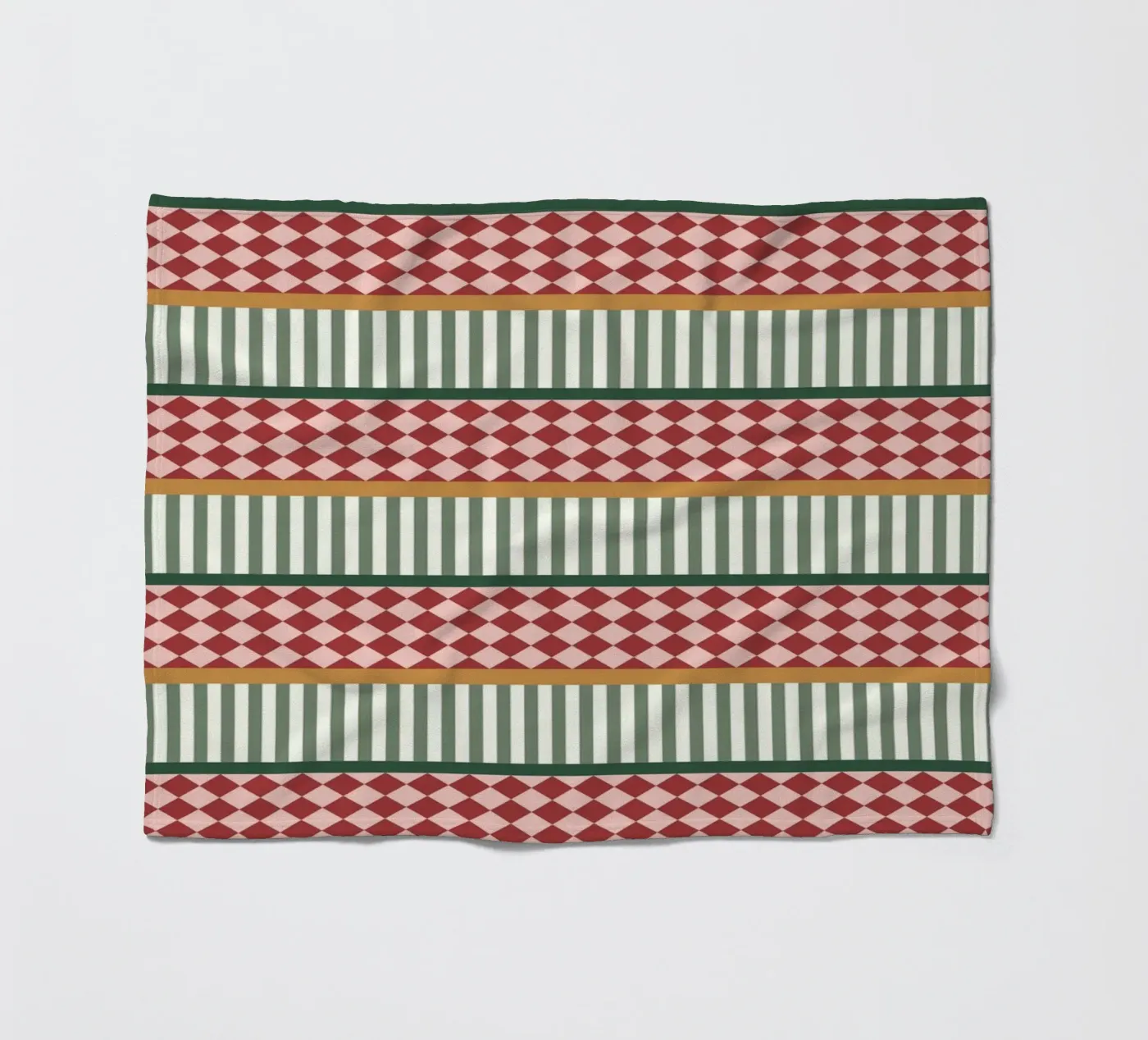 Circus Pattern No 01 Fleecedecke von treechild