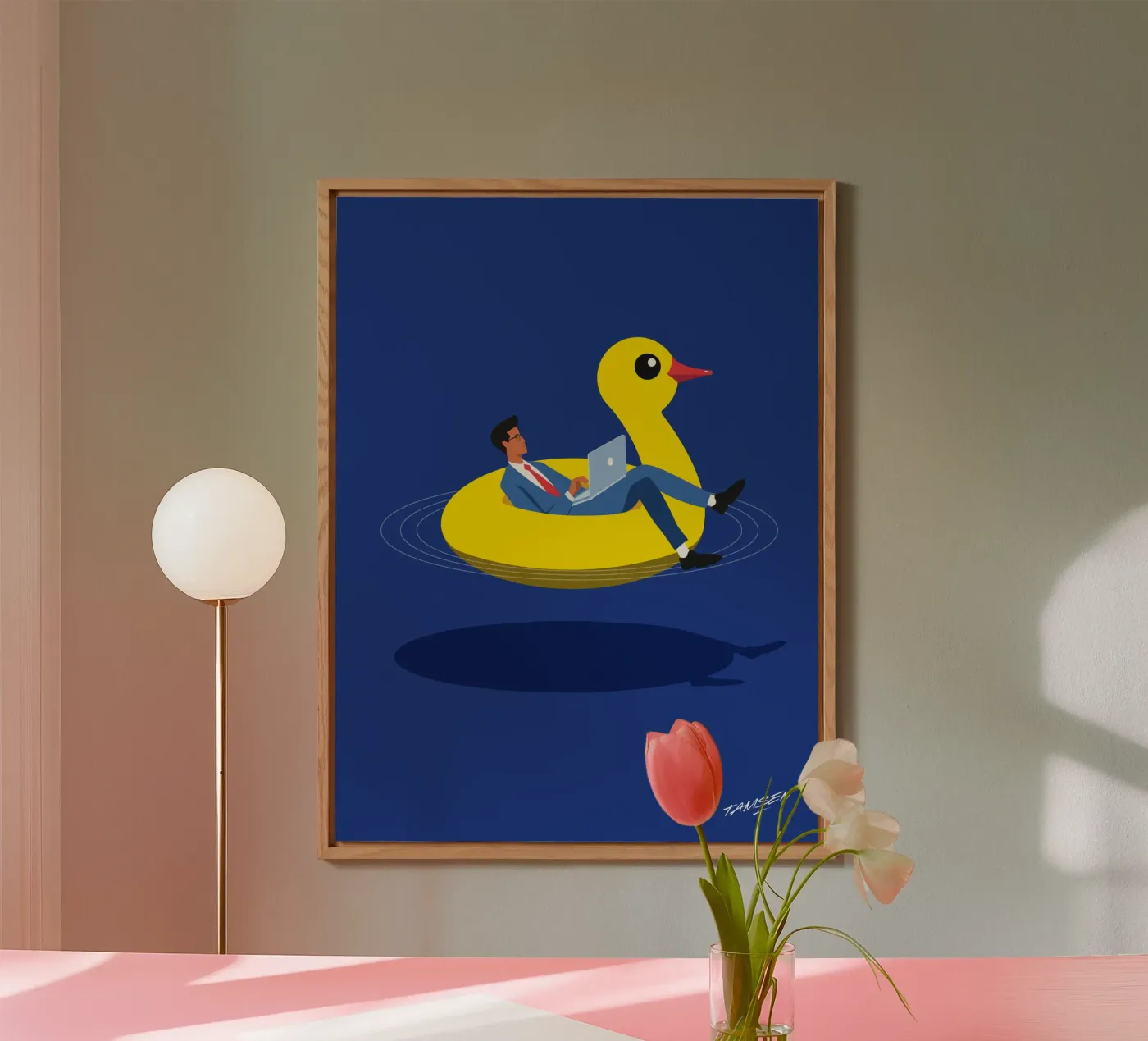 Working from home Forex-Platte von Tamsen Design