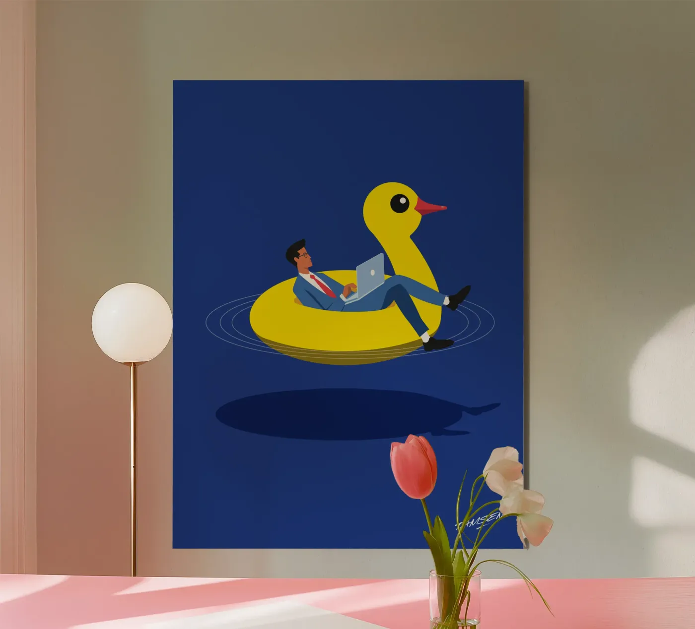 Working from home Forex-Platte von Tamsen Design