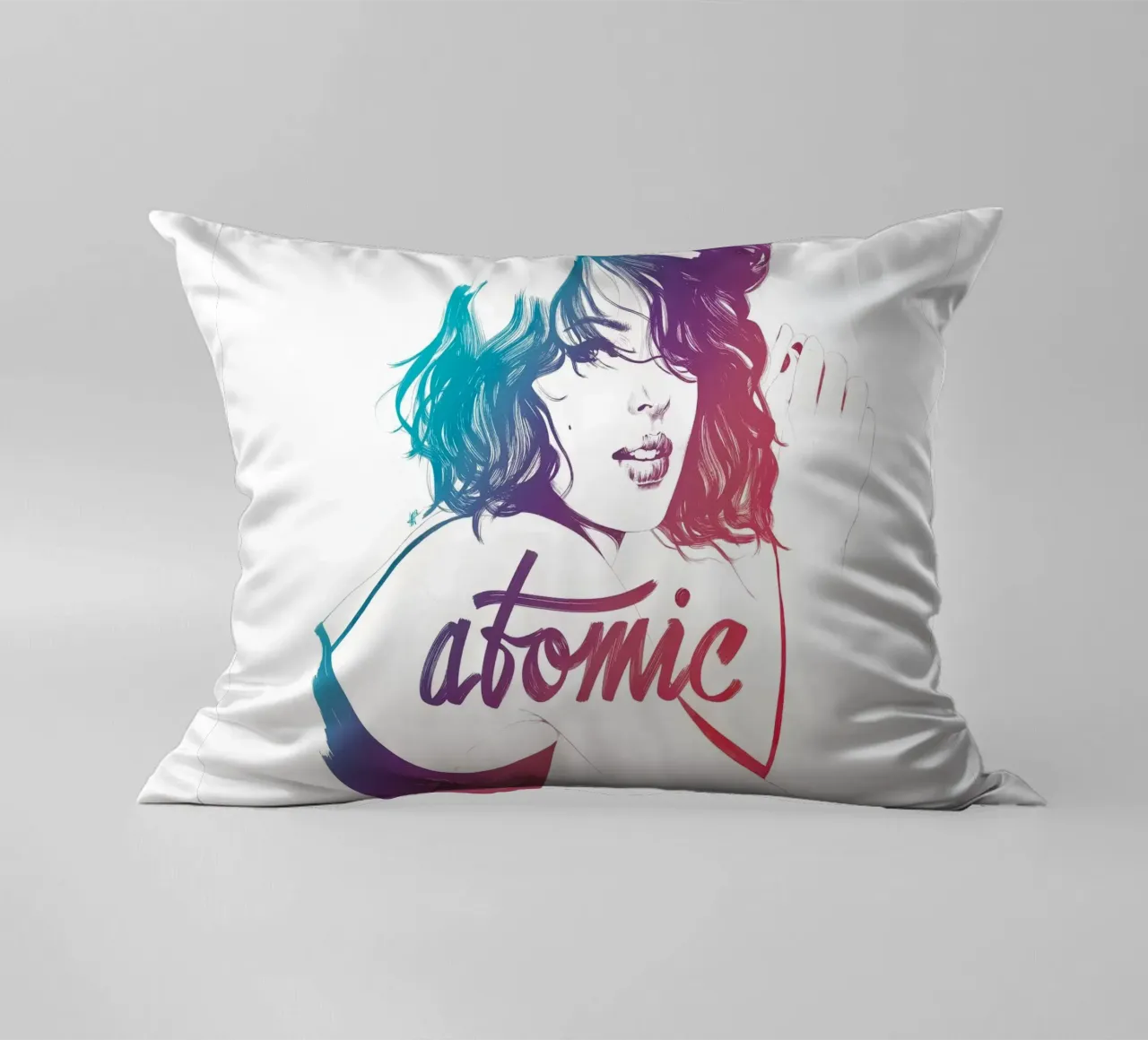 Atomic cuscino da Manuel Rebollo