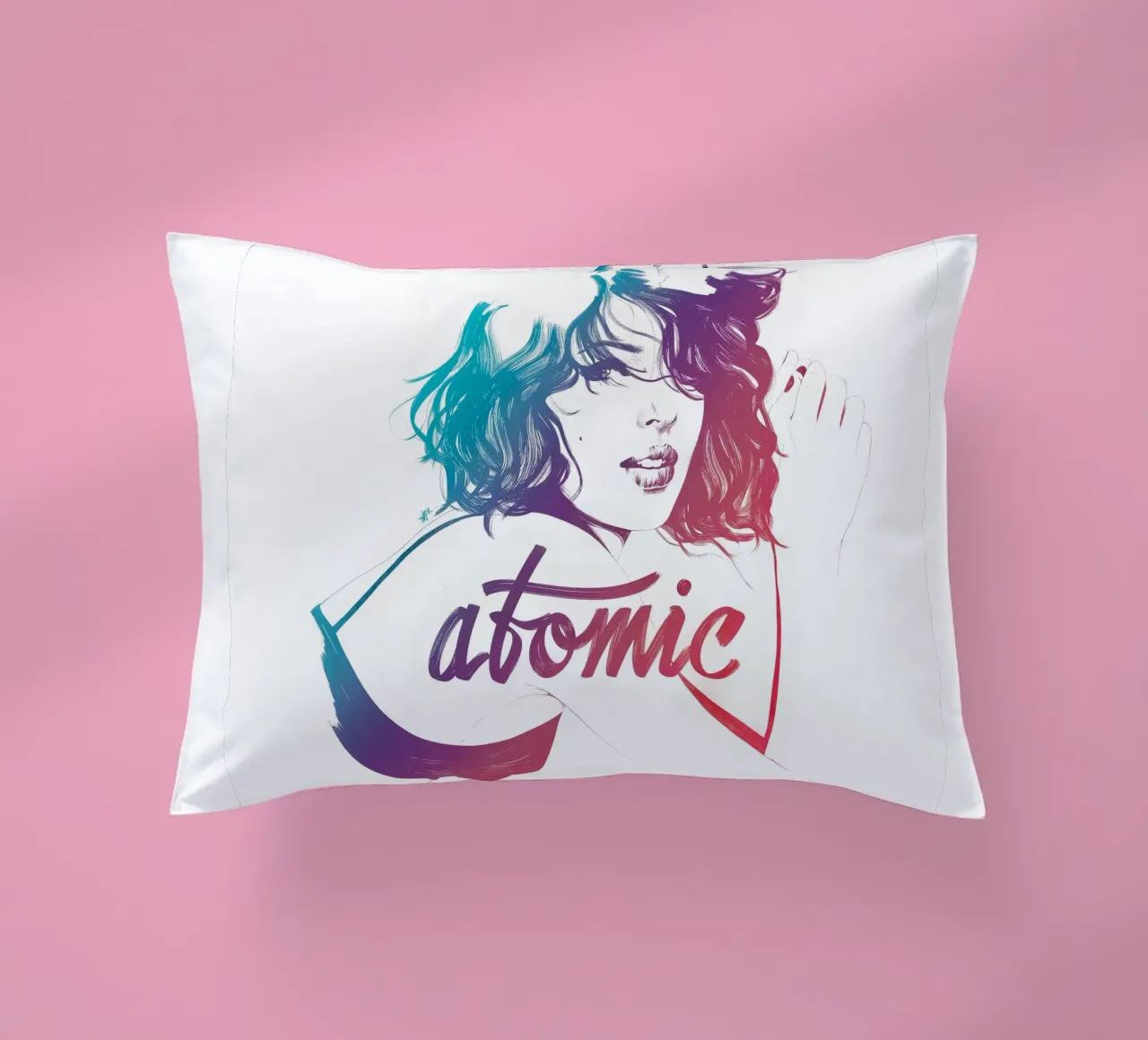 Atomic cuscino da Manuel Rebollo