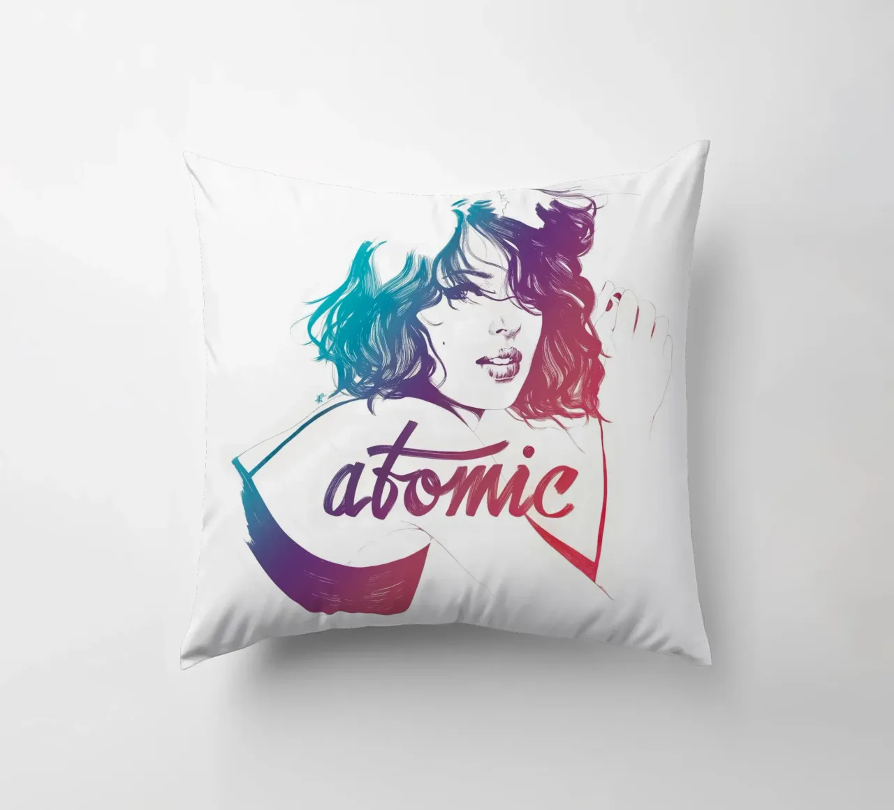 Atomic cuscino da Manuel Rebollo