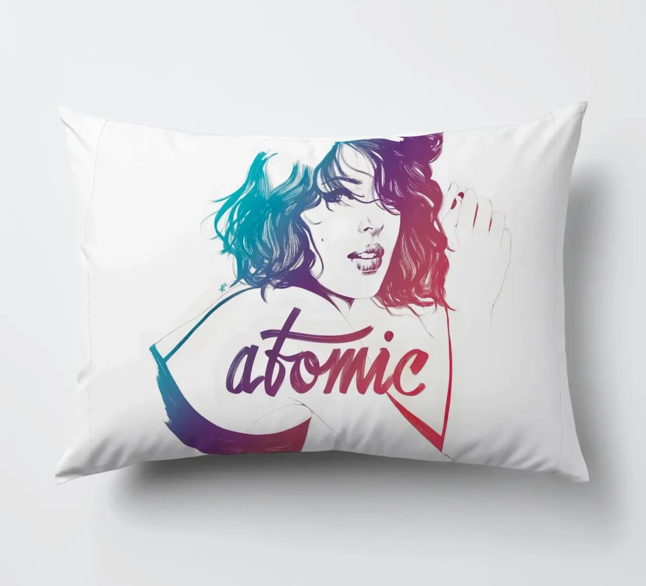 Atomic cuscino da Manuel Rebollo
