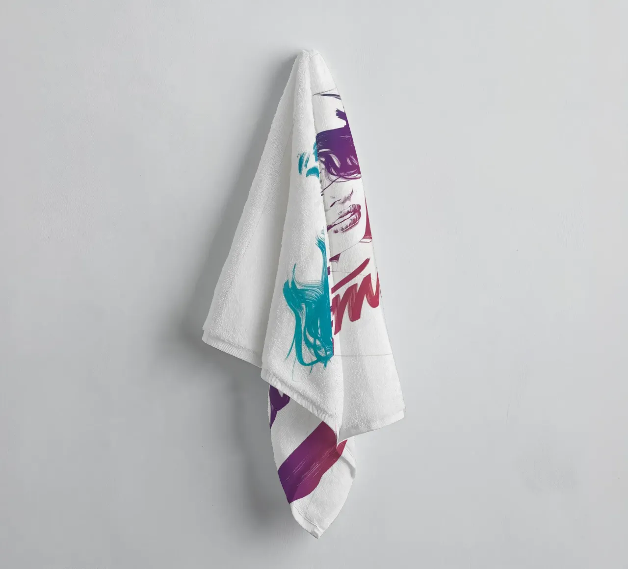Atomic towel by Manuel Rebollo