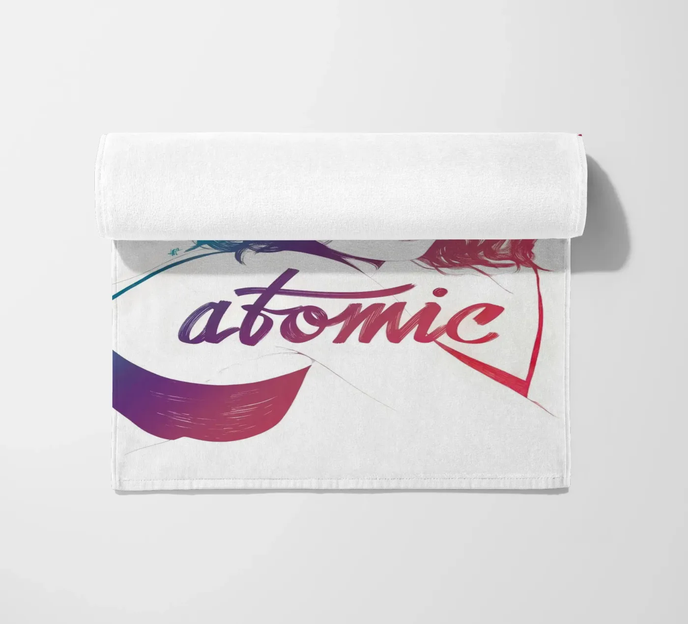 Atomic serviette de plage de Manuel Rebollo