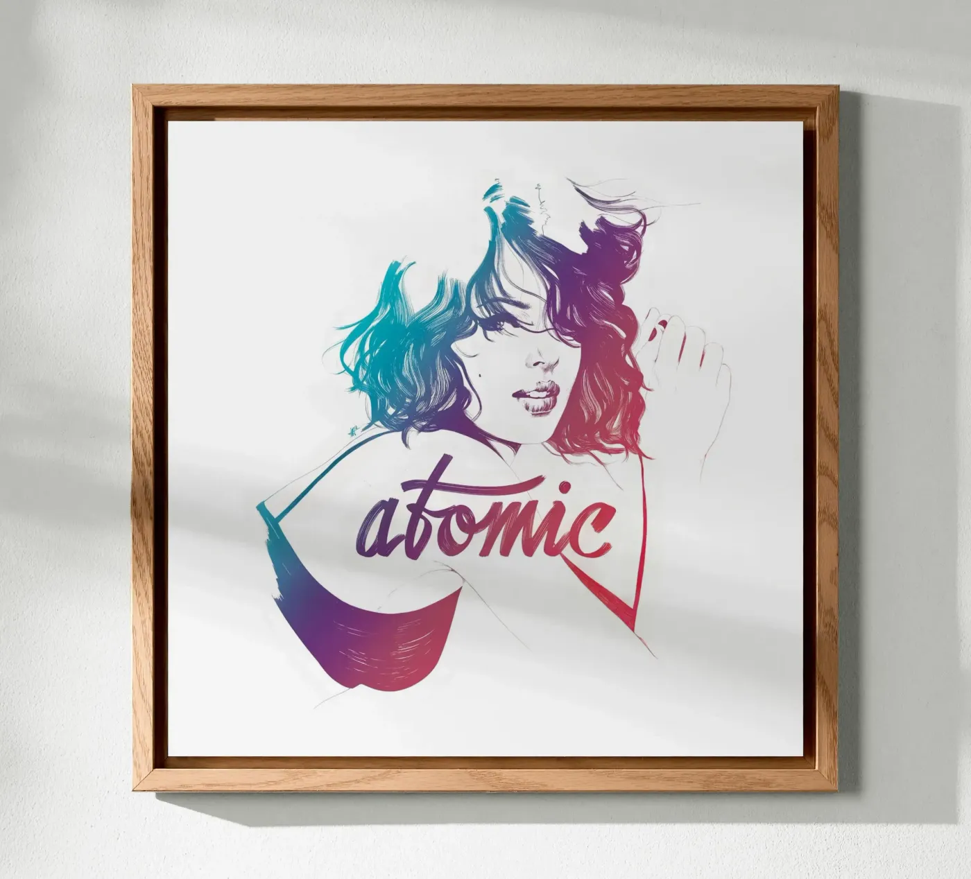 Atomic forex-plaat van Manuel Rebollo
