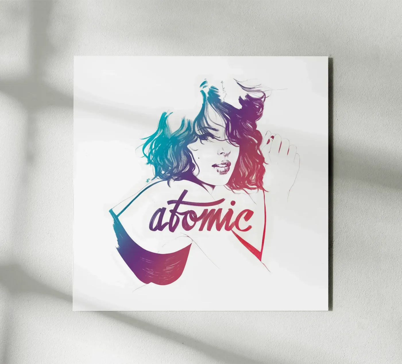 Atomic forex-plaat van Manuel Rebollo