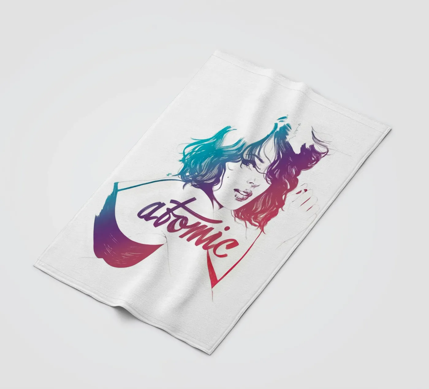 Atomic coperta in pile da Manuel Rebollo