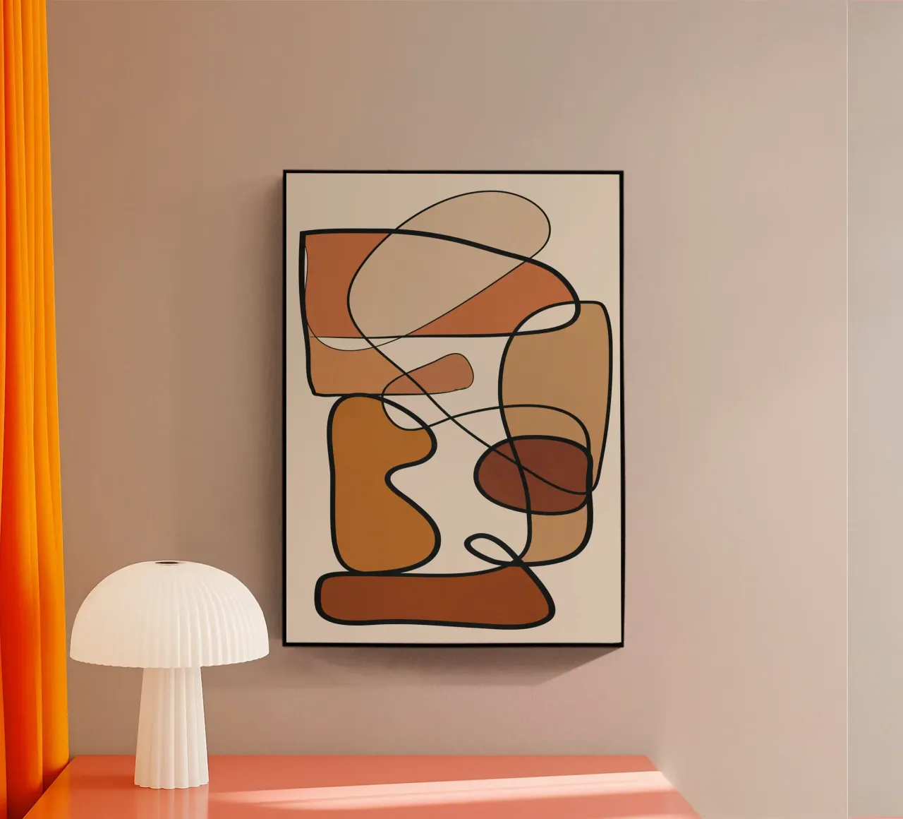 Abstract Form 1 plexiglass da cityart