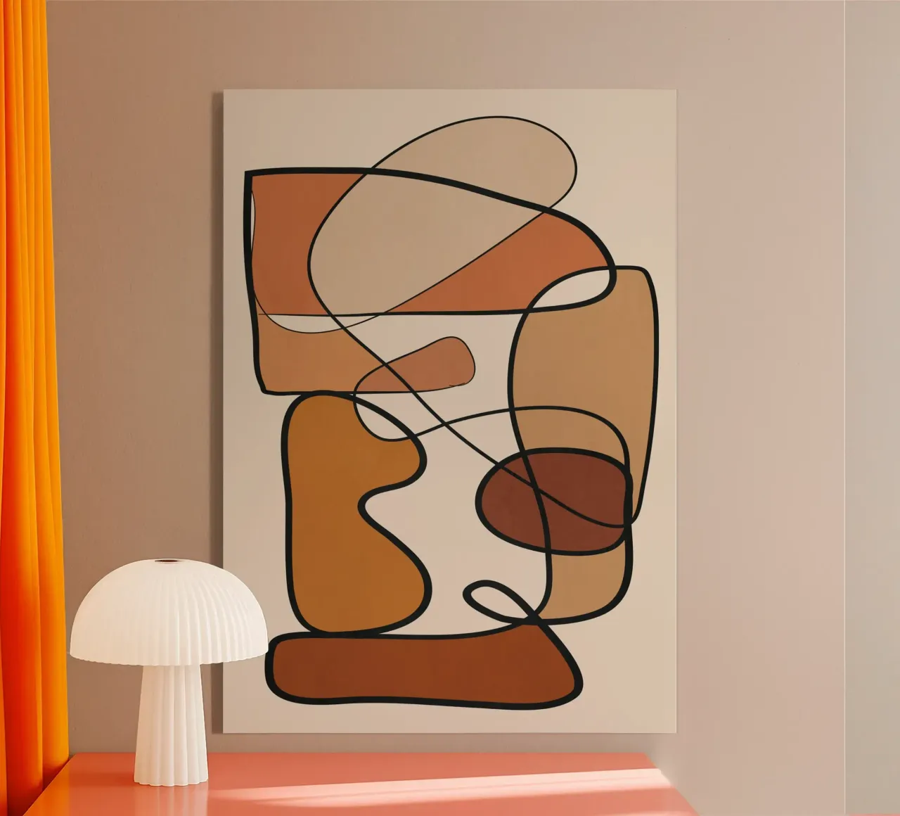 Abstract Form 1 plexiglass da cityart