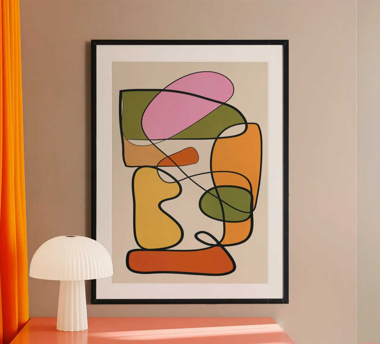 Abstract Form 2 poster da cityart