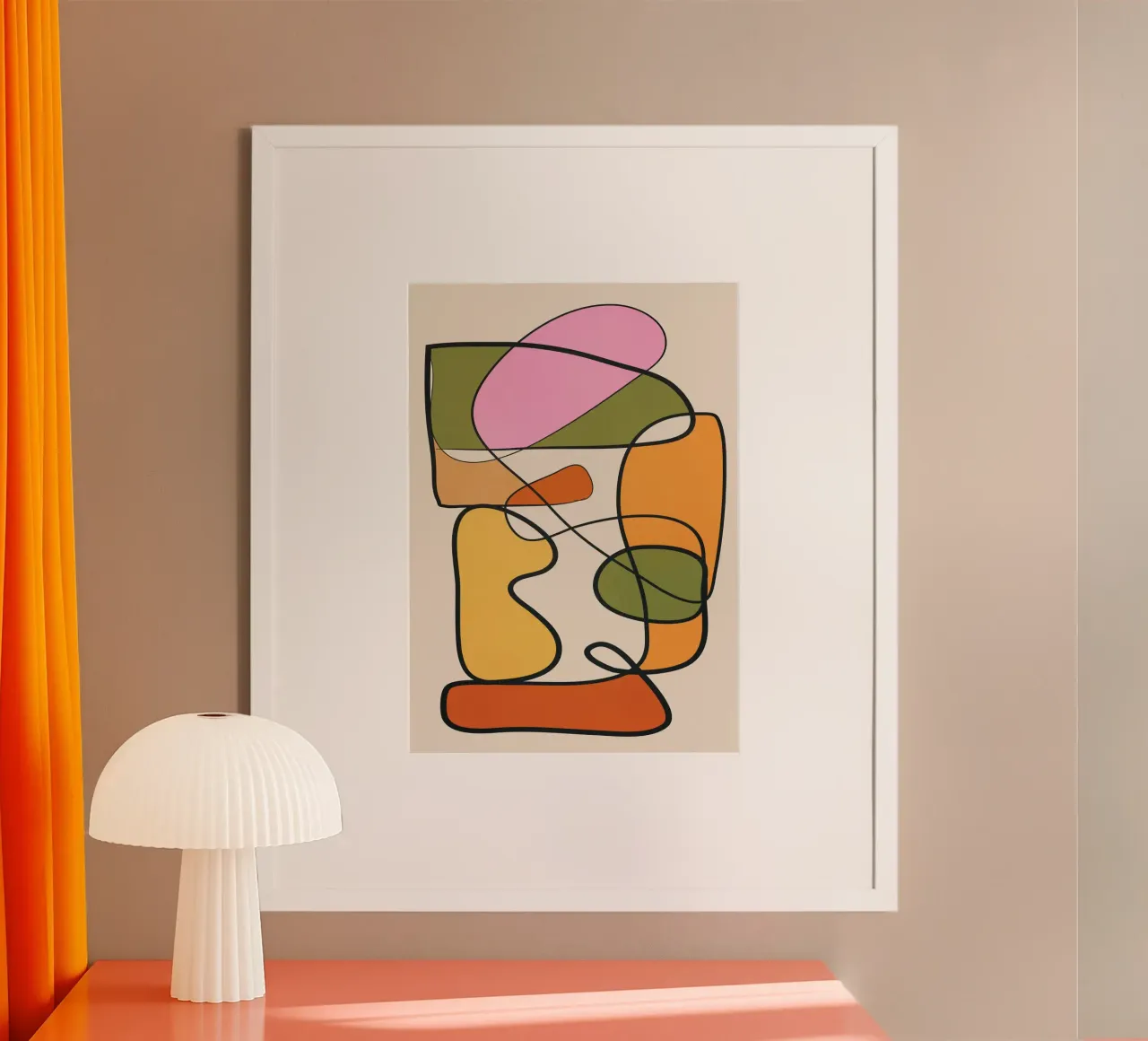 Abstract Form 2 poster da cityart