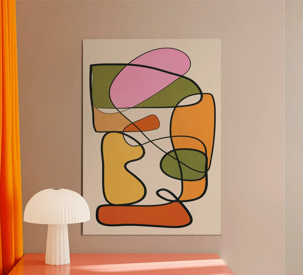 Abstract Form 2 poster da cityart