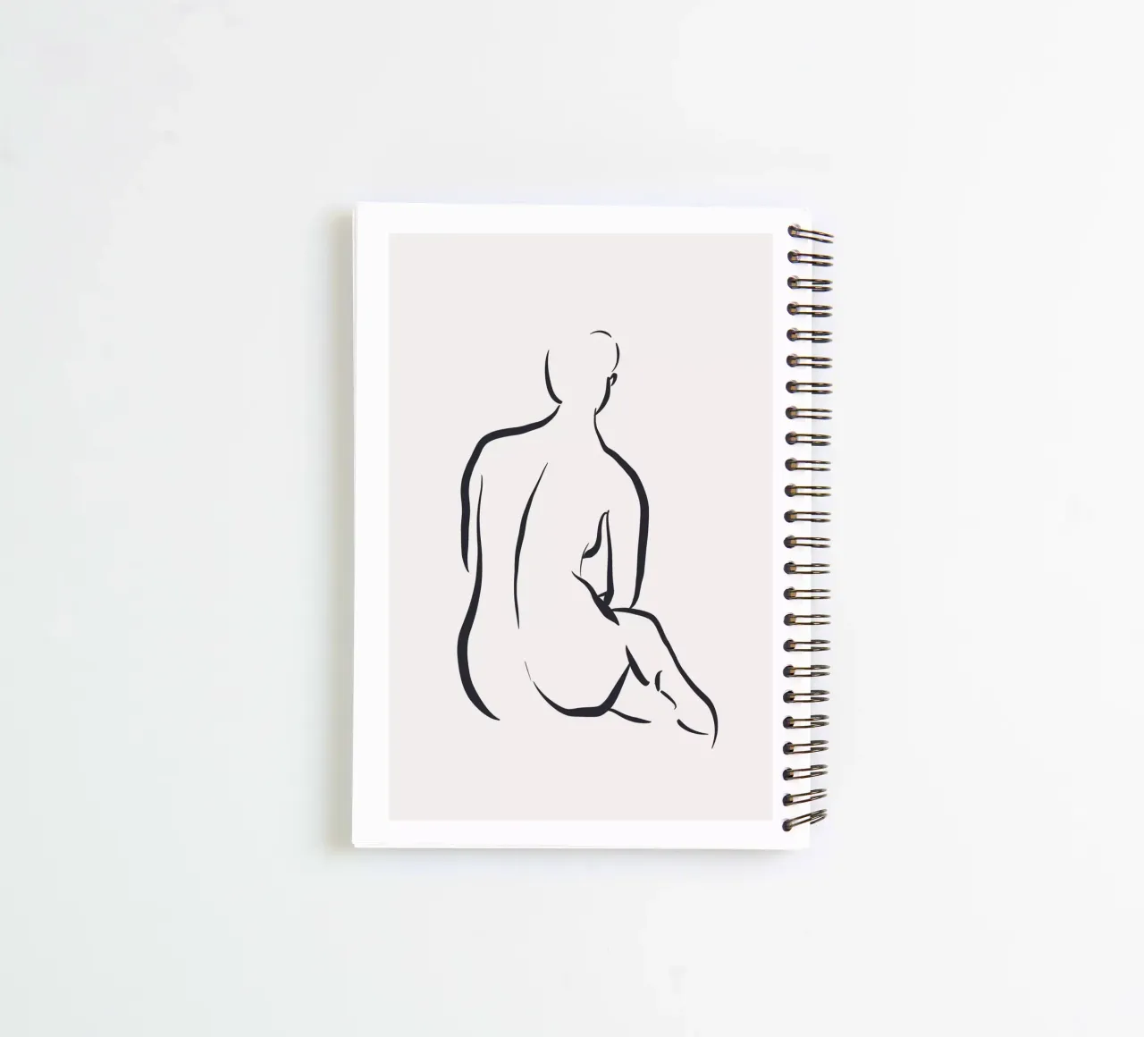 Style Timeless elegance in a modern style spiral notebook by Whole©