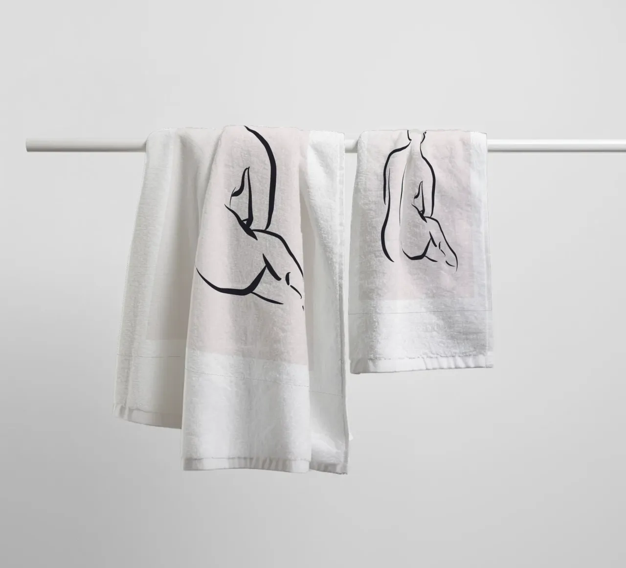 Style Timeless elegance in a modern style towel by Whole©