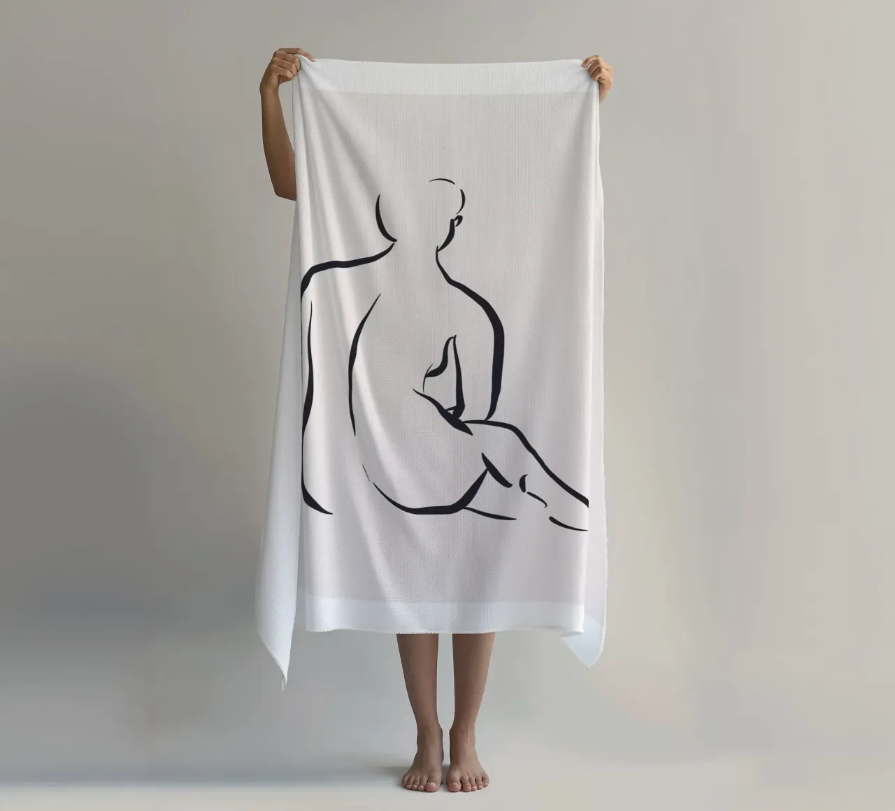 Style Élégance intemporelle dans un style moderne serviette de plage de Whole©