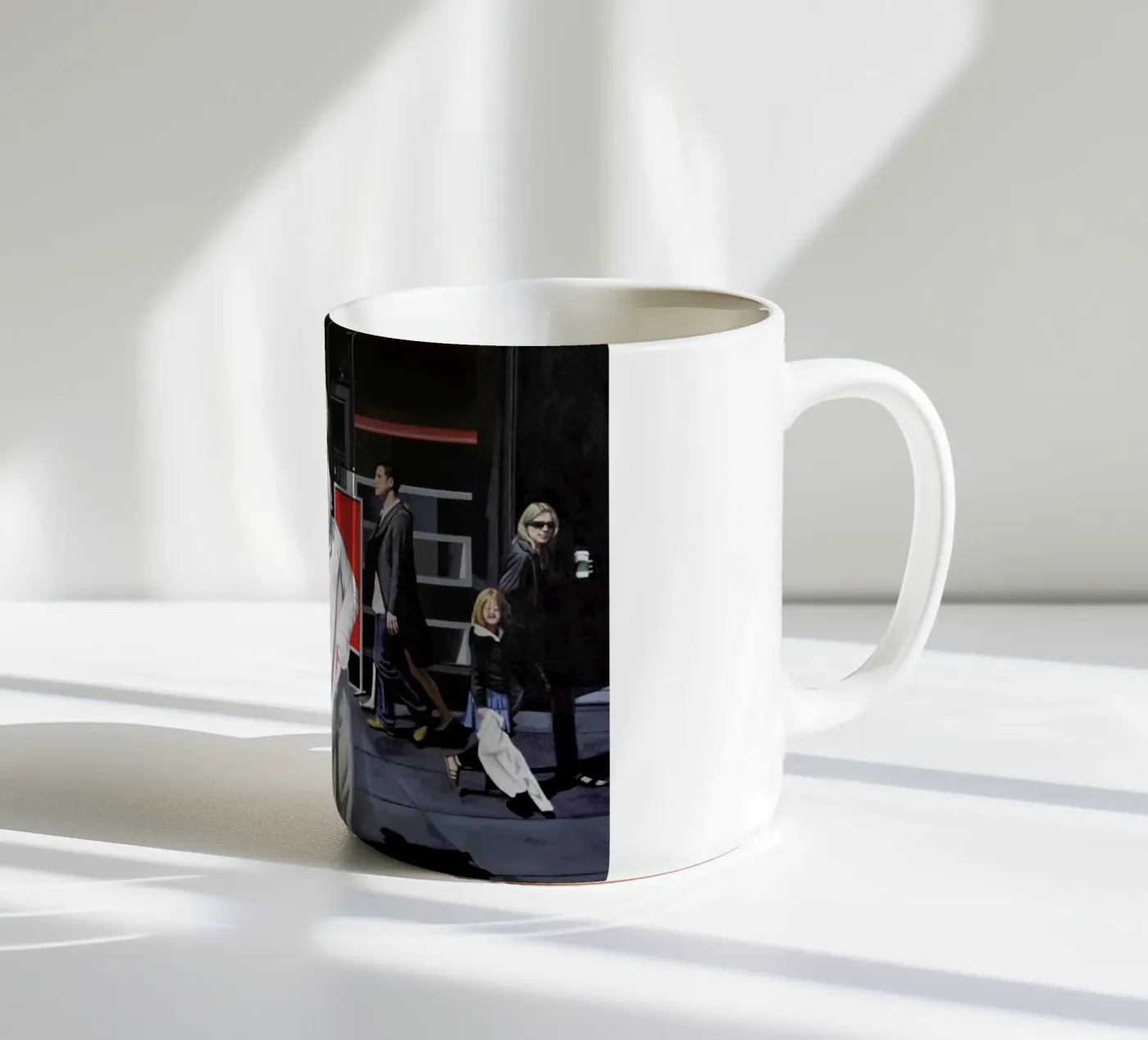 Joyeuses Courses ceramic mug by Jérôme Romain