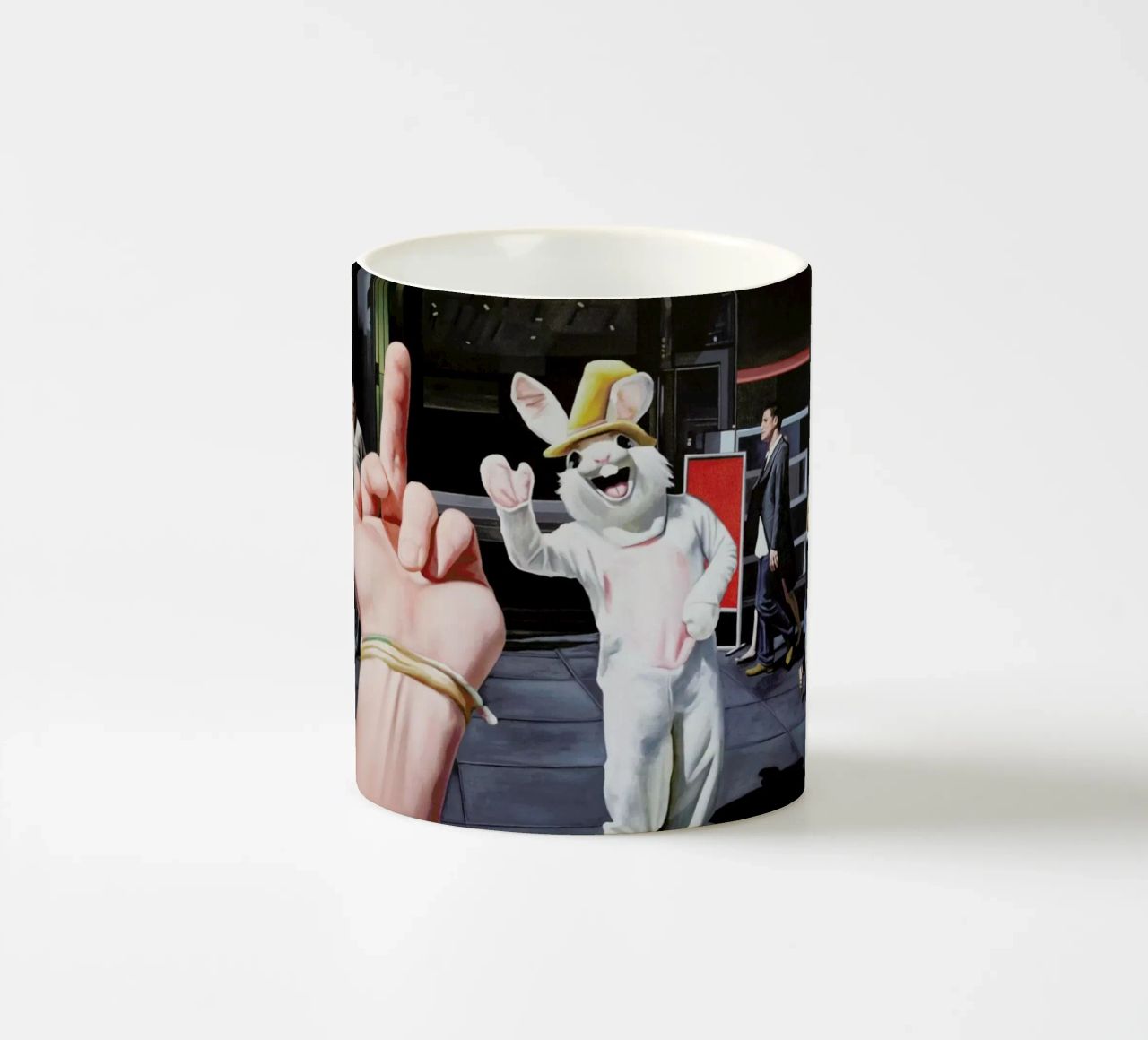Joyeuses Courses tazza in ceramica da Jérôme Romain