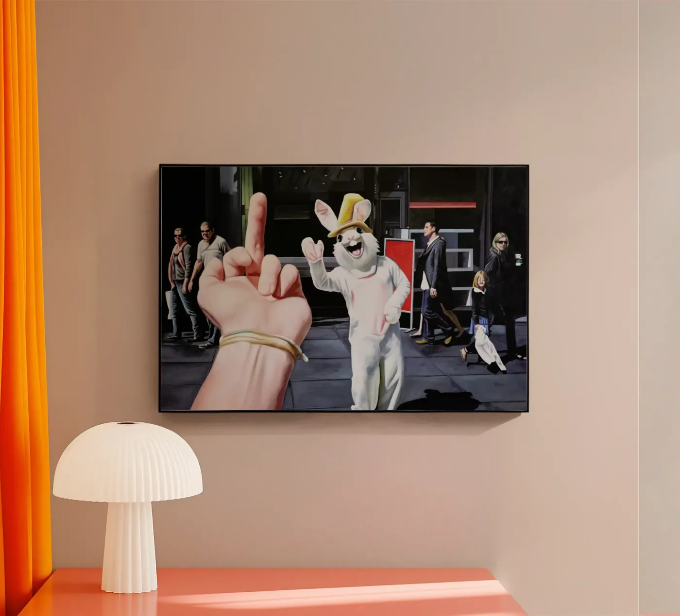 Joyeuses Courses plexiglass da Jérôme Romain